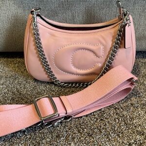 Coach Pink Teri Chain Shoulder Bag